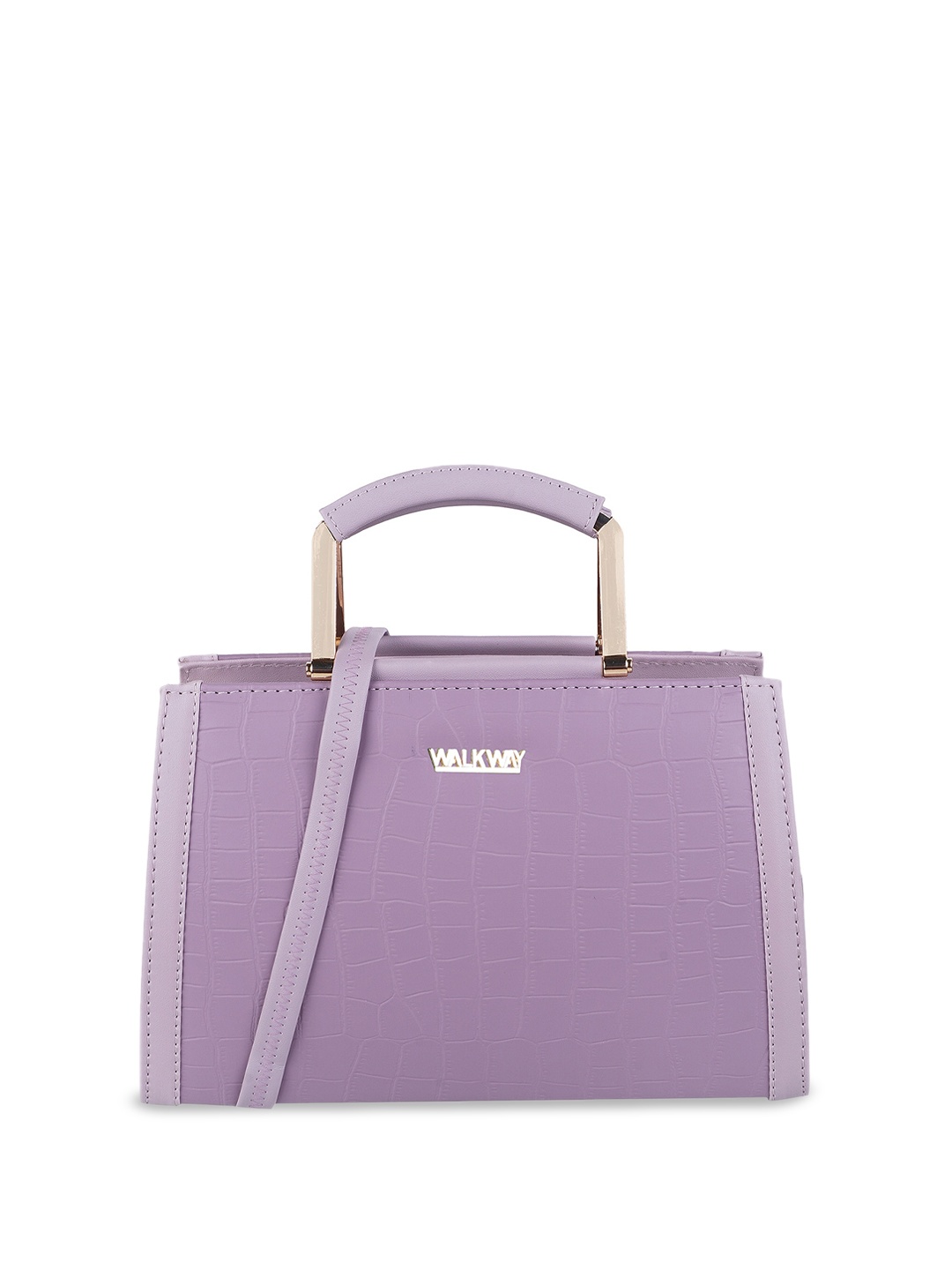 

WALKWAY by Metro Textured Handheld Bag, Purple