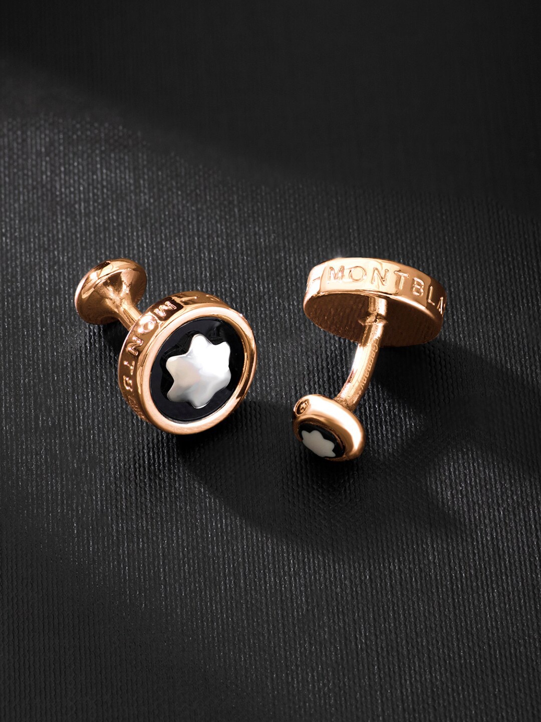 

Peora Men Rose Gold Plated Cufflink