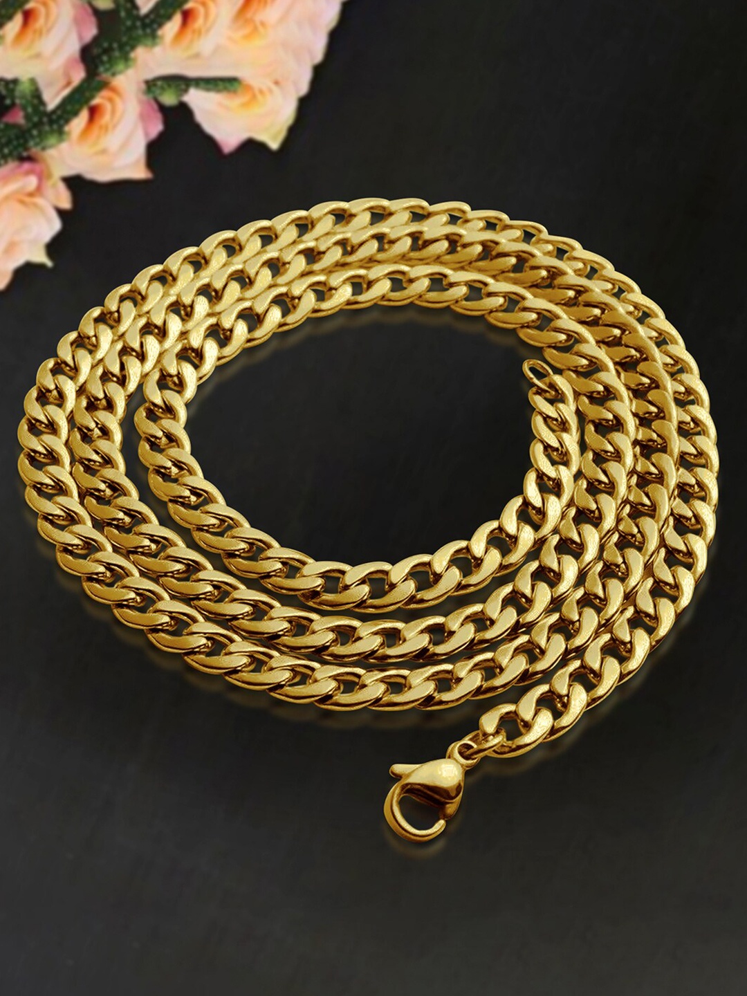 

Peora Men Gold-Plated Chain