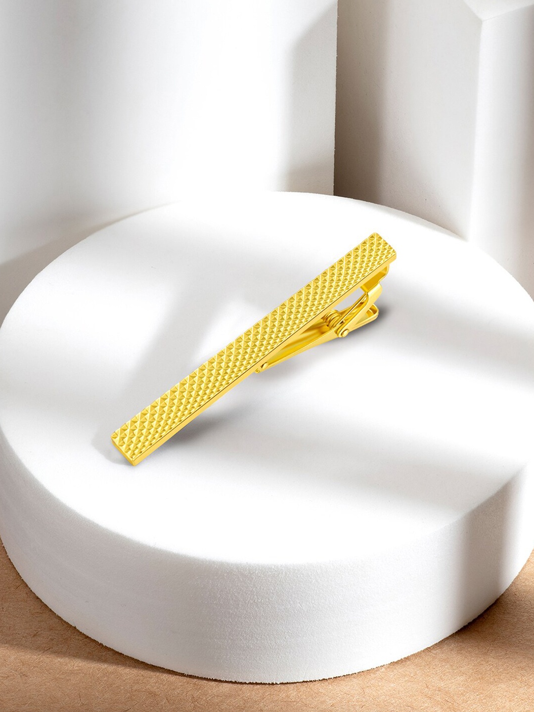 

Peora Men Gold Plated Classic Tie Pin