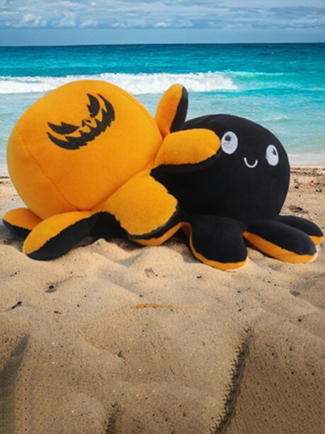 

CareDone Microfibre Reversible Soft Toy, Orange