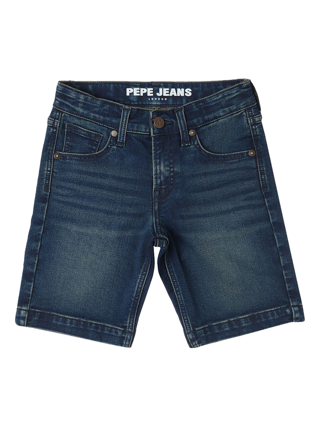 

Pepe Jeans Boys Slim Fit Denim Shorts, Blue