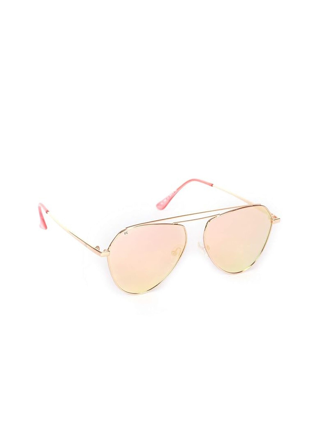 

French Connection Women Oval Sunglasses With UV Protected Lens French Connection_7383_C1_S, Pink