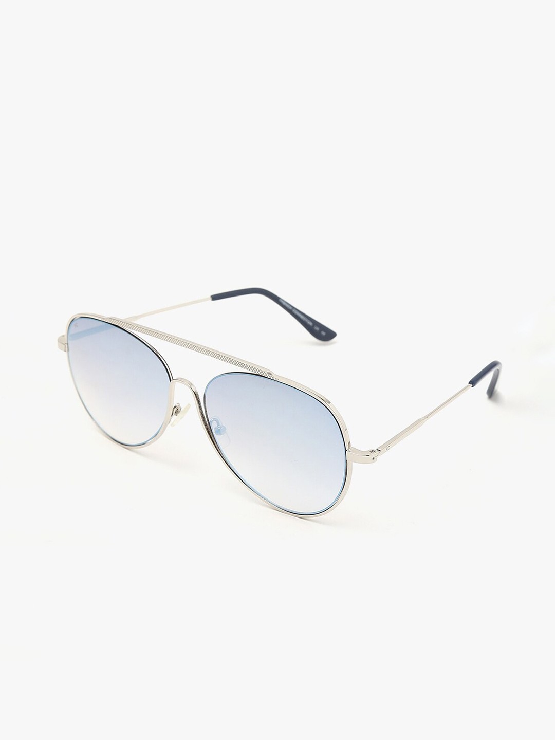 

French Connection Unisex Aviator Sunglasses UV Protected Lens French Connection_7416_C3_S, Blue
