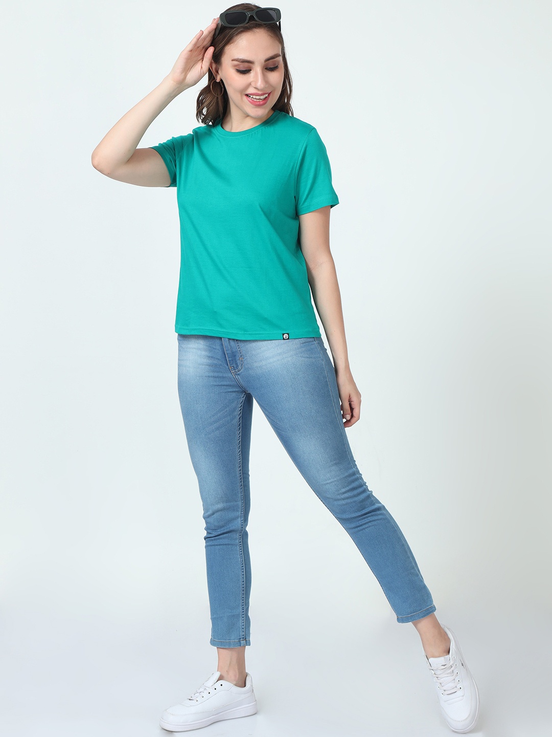 

ecott Cotton Bio Finish Regular Fit T-shirt, Green