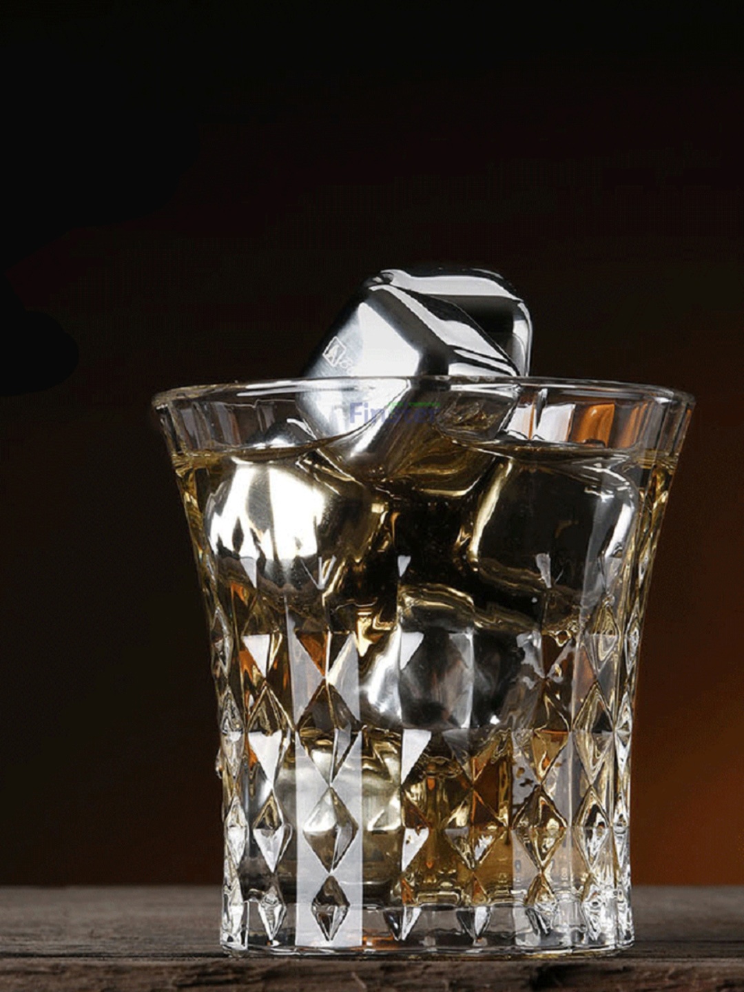 

FINSTER Transparent 6 Pieces Easy to Clean Whisky Glass 320 ml