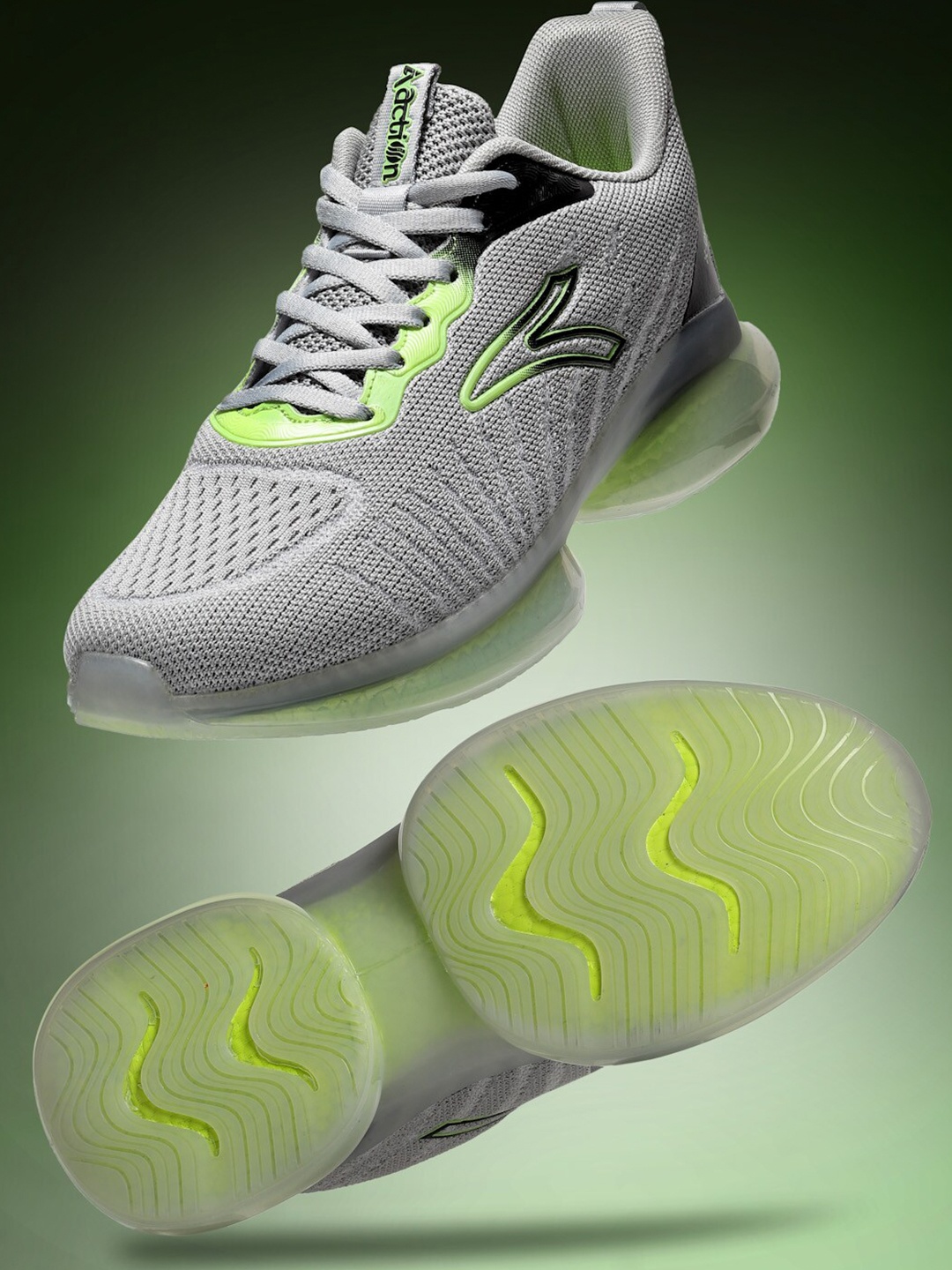 

Action Men Lightweight Running Shoes, Grey