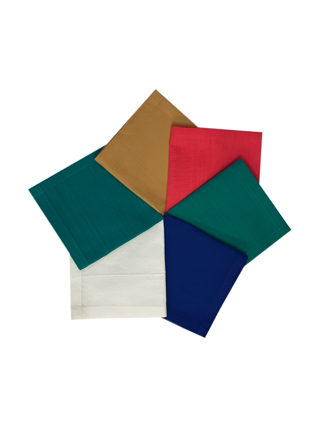 

FOVEROS Green & Blue 6 Pieces Cotton Roti Napkins