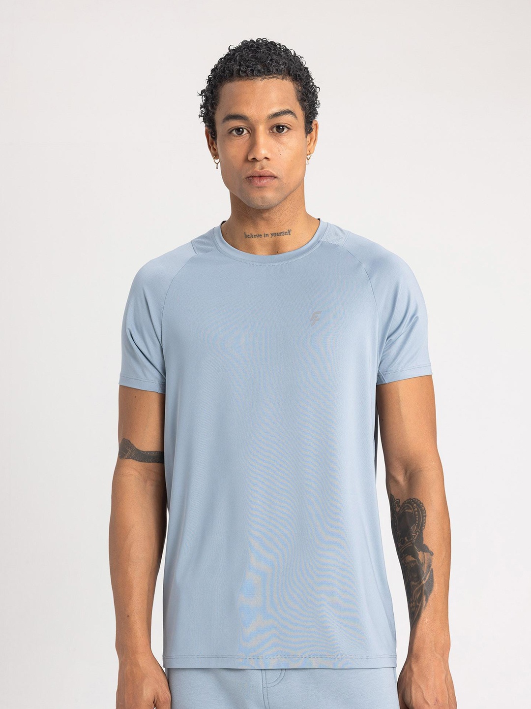 

DeFacto Round Neck Short Sleeves T-shirt, Blue