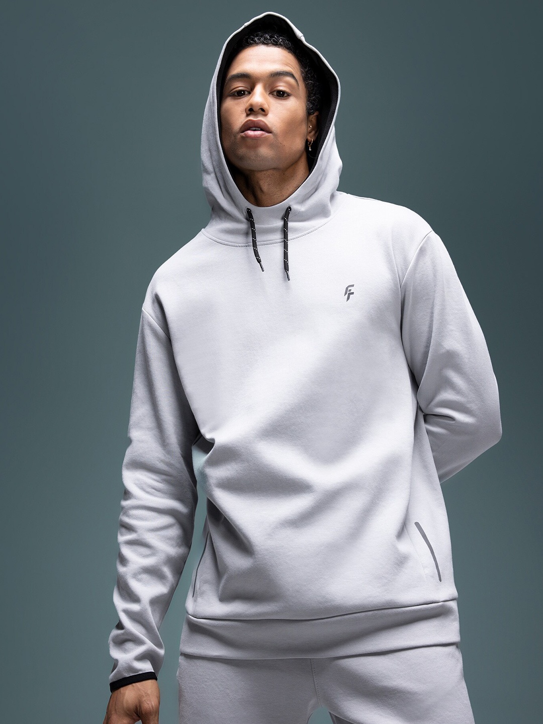 

DeFacto Hooded Pullover Sweatshirts, Grey