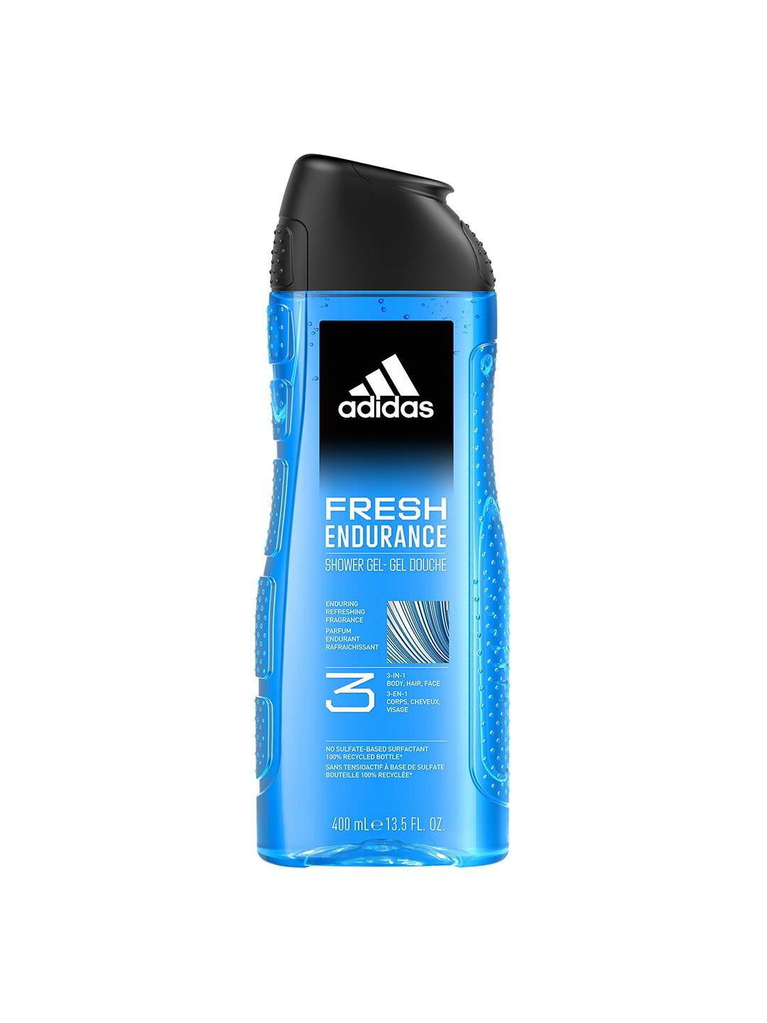 

ADIDAS Men Fresh Endurance 3-IN-1 Shower Gel - 400 ml, Blue