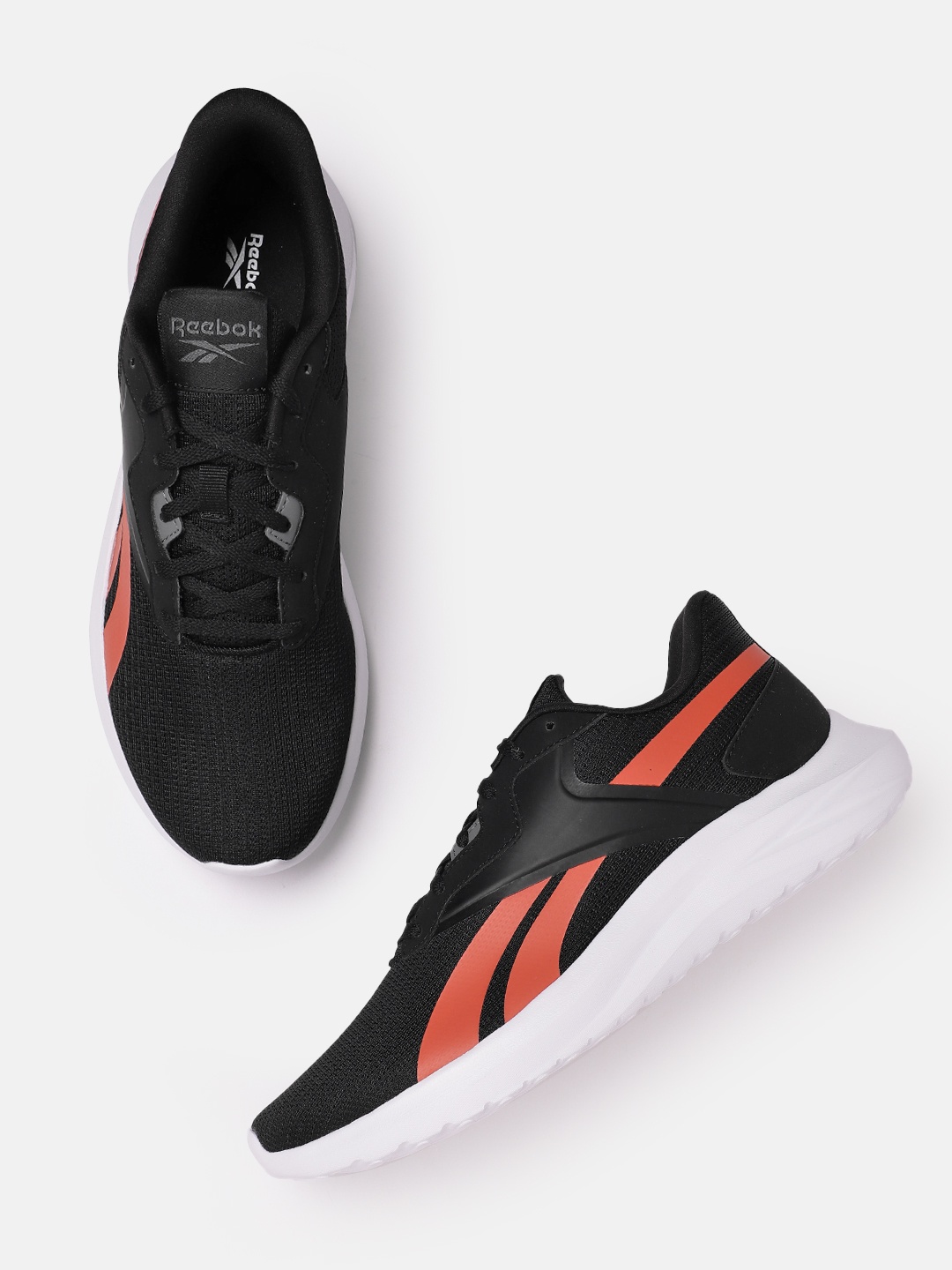 

Reebok Men Woven Design Energen Lux Running Shoes, Black
