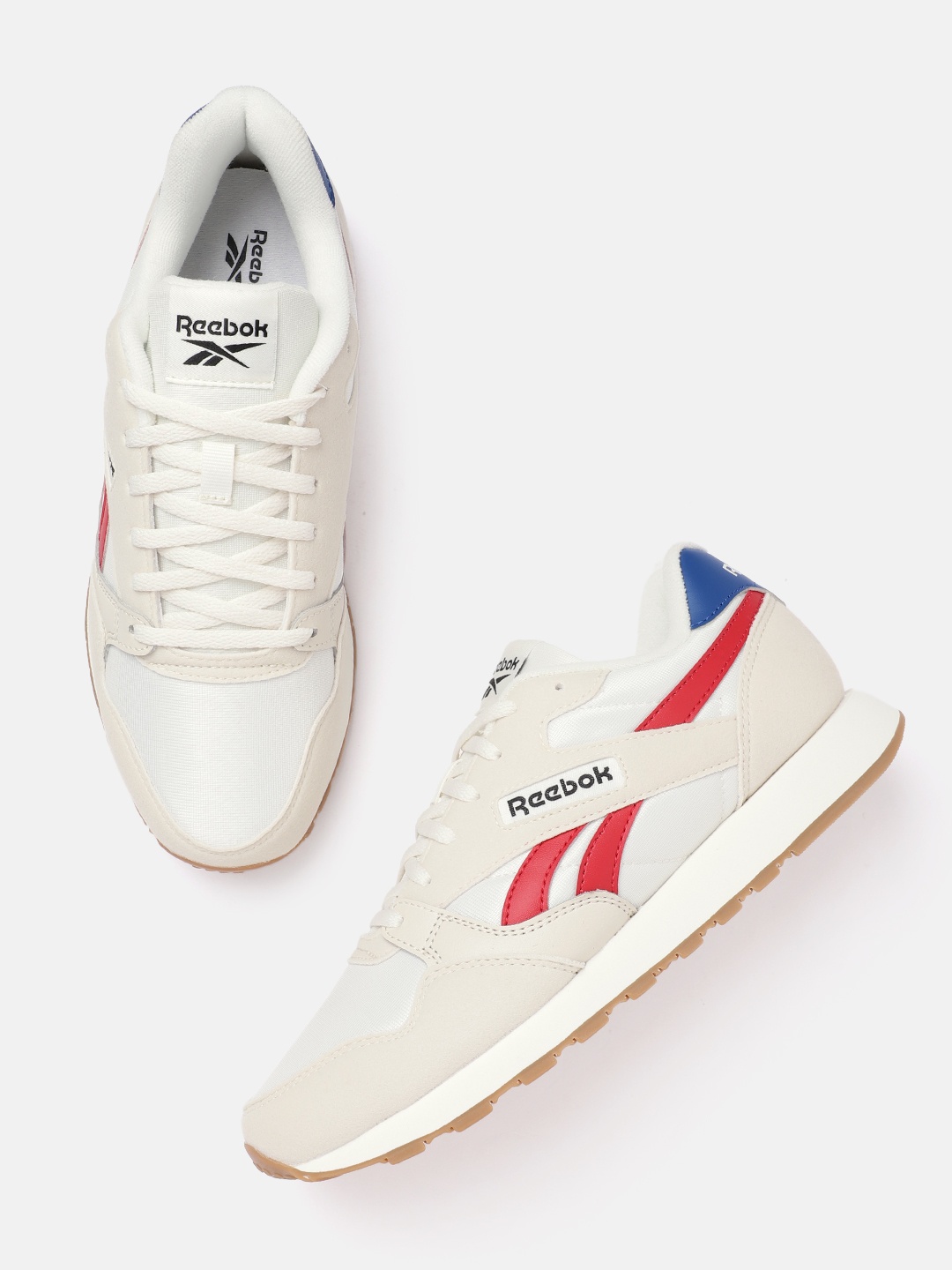 

Reebok Unisex Colourblocked Ultra Flash Running Shoes, White