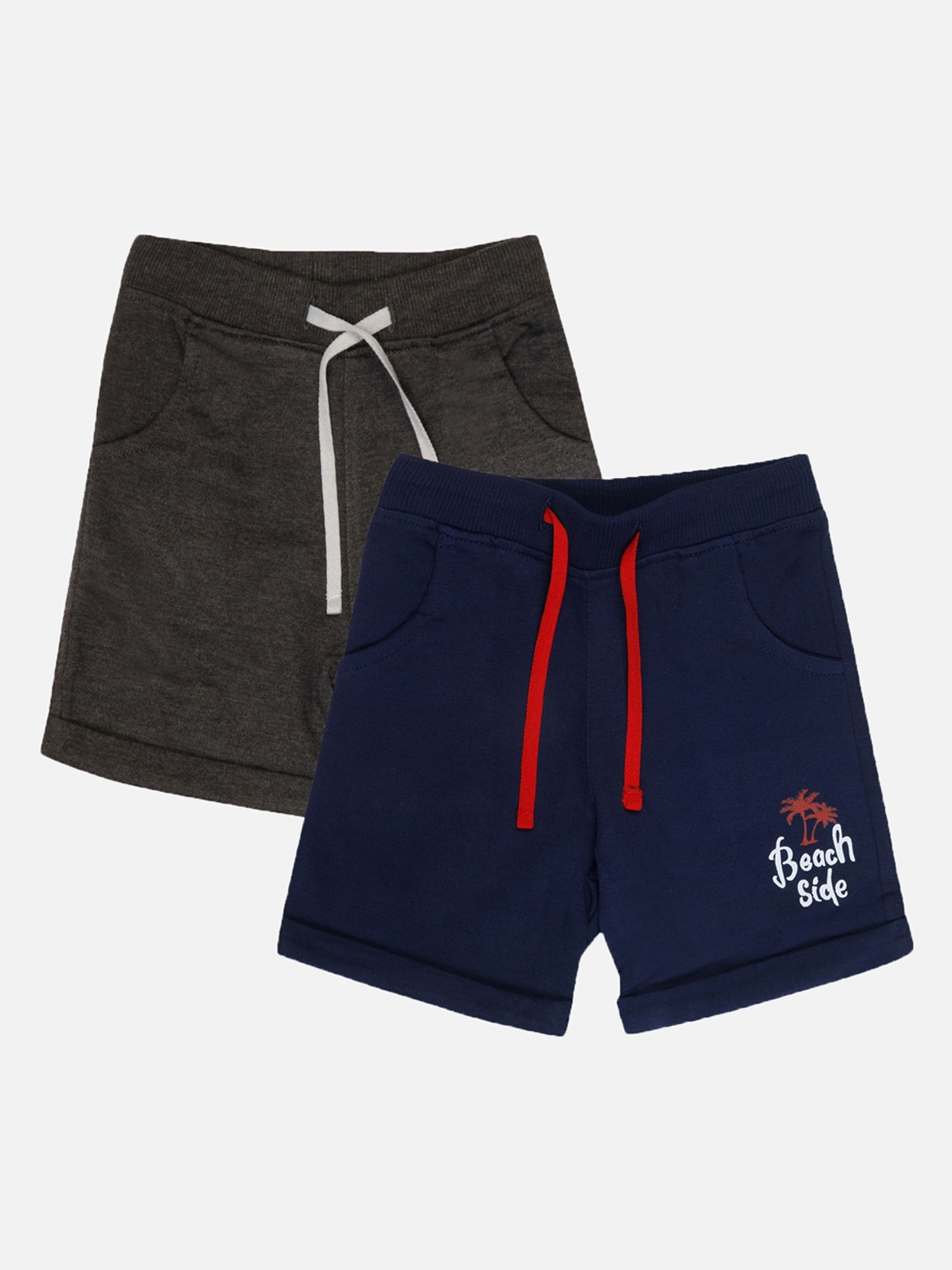 

Bodycare Kids Boys Pack Of 2 Cotton Shorts, Black