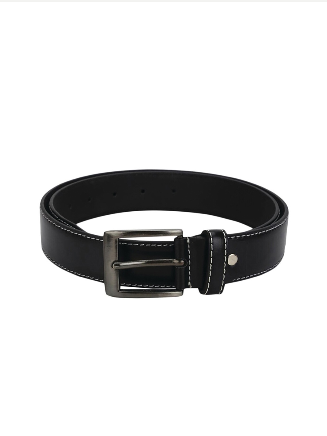 

UrbanMark Men Slim Reversible Belt, Black