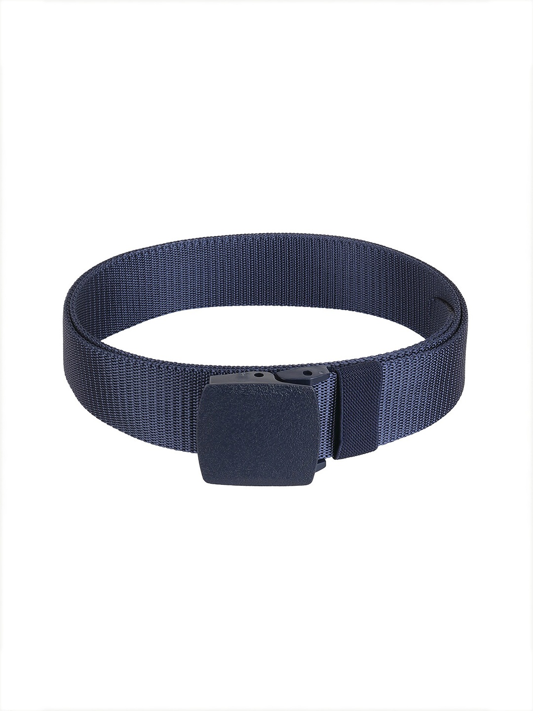 

UrbanMark Men Textured Reversible Formal Belt, Blue