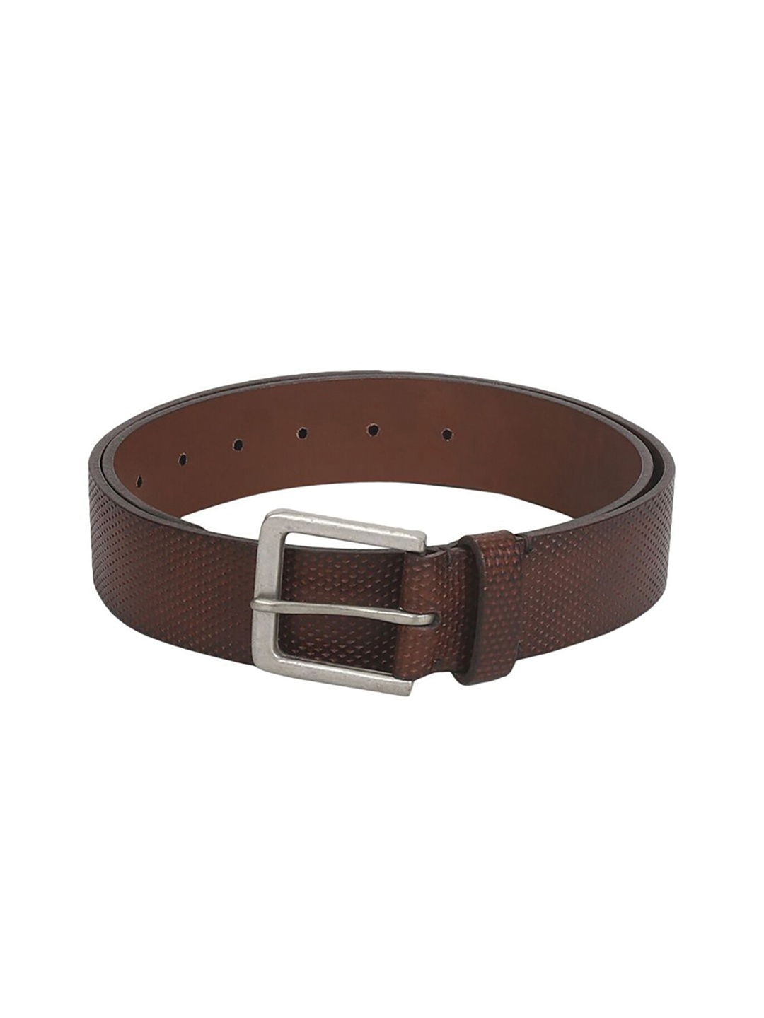 

UrbanMark Men Leather Reversible Formal Belt, Tan