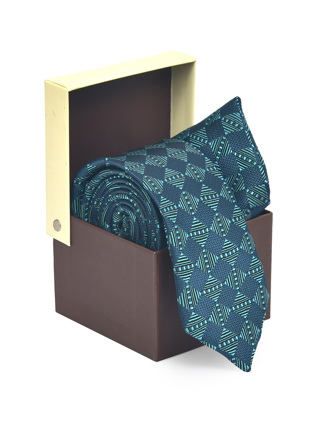 

Hashburys Men Checked Accessory Gift Set, Navy blue