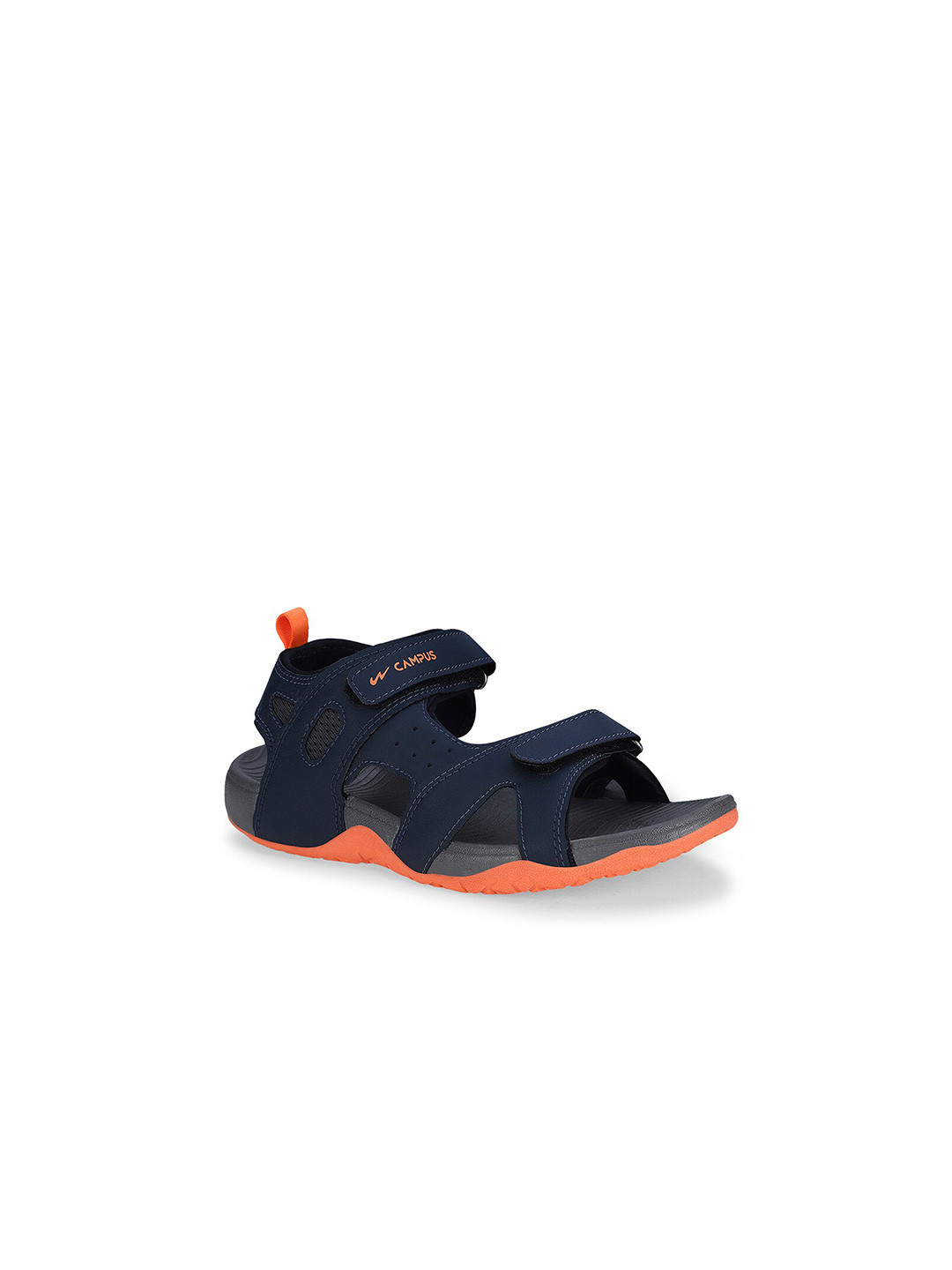 

Campus Kids Printed Sports Sandals, Navy blue