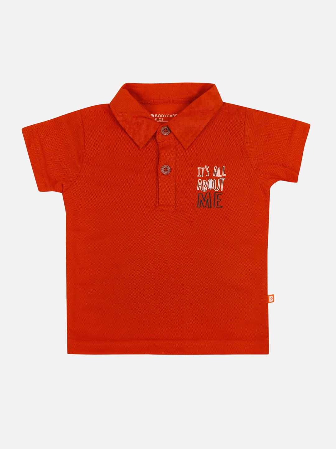 

Bodycare Boys Polo Collar Cotton T-shirt, Red