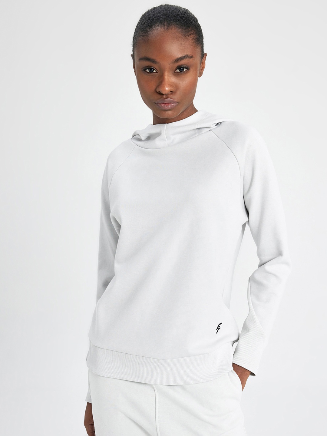 

DeFacto Hooded Long Sleeves Pullover, White