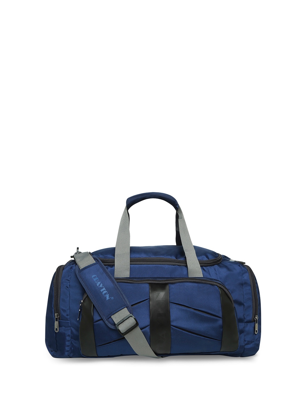 

CRAYTON Unisex Medium Travel Duffel Bag, Navy blue