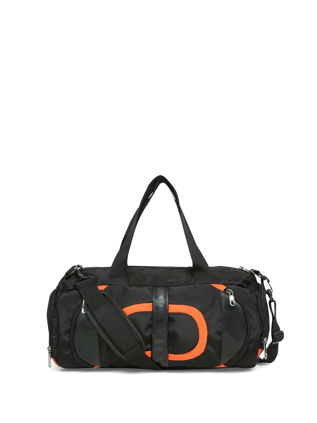 

CRAYTON Unisex Medium Travel Duffel Bag, Black