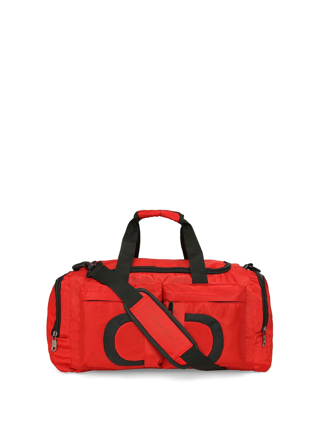 

CRAYTON Unisex Large Travel Duffel Bag, Red