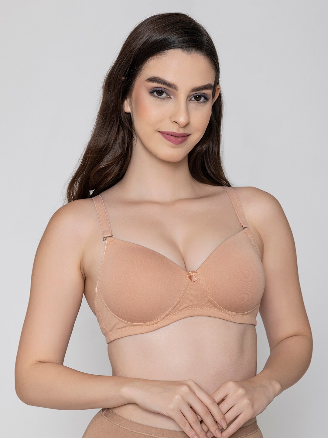 

B'ZAR Bra Full Coverage Lightly Padded, Beige