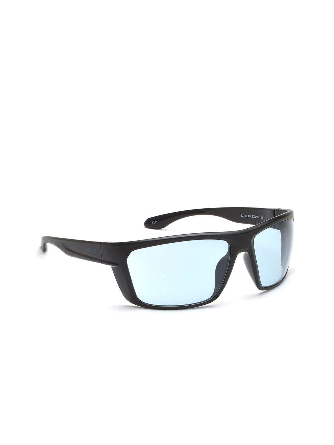 

IDEE Men Rectangle Sunglasses With UV Protected Lens IDS2799C1SG, Blue