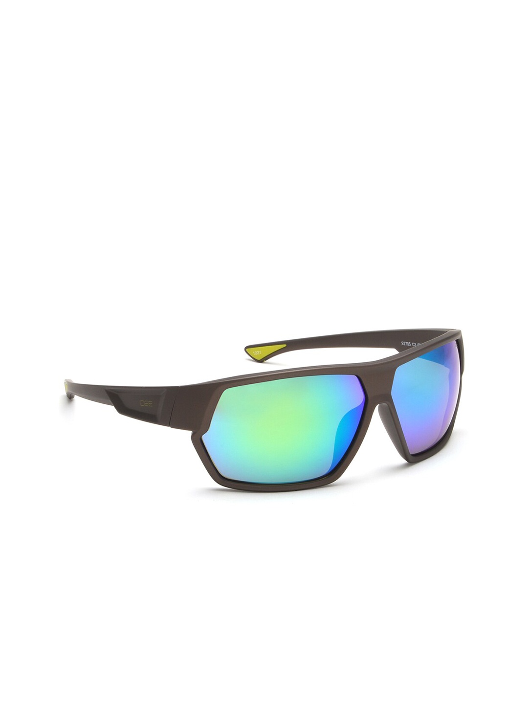 

IDEE Men Sports Sunglasses With UV Protected Lens IDS2795C3SG, Green