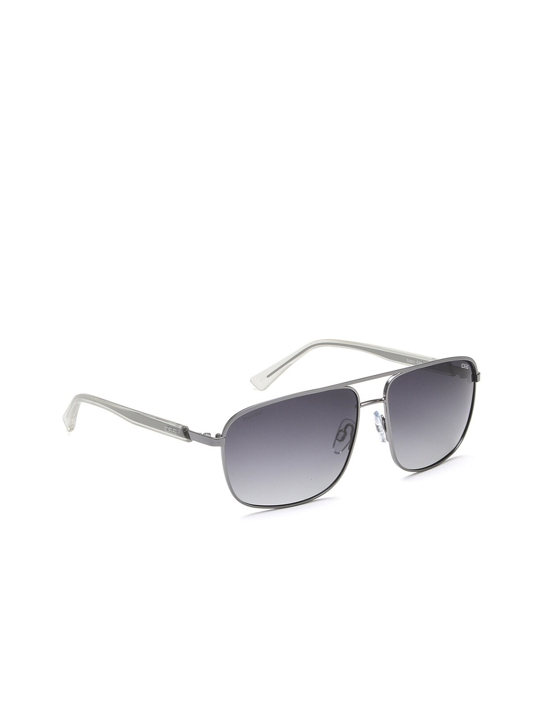 

IDEE Men Square Sunglasses With UV Protected Lens IDS2851C2PSG, Grey