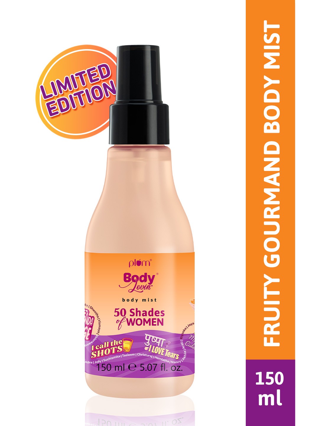 

Plum BodyLovin' Limited Edition 50 Shades Of Women Body Mist - 150 ml, Orange