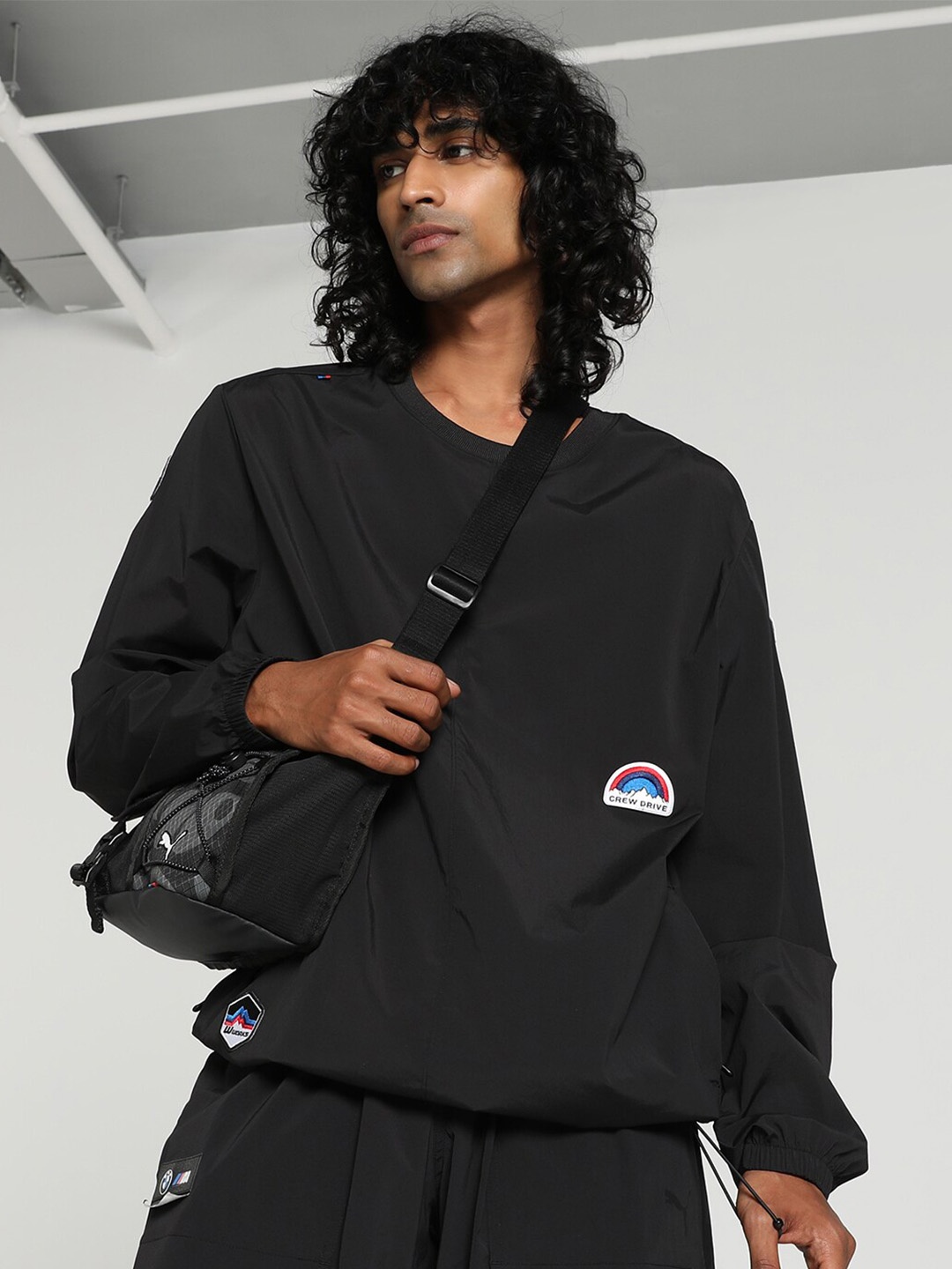 

PUMA Motorsport BMW M Crew Neck Pullover Sweatshirt, Black