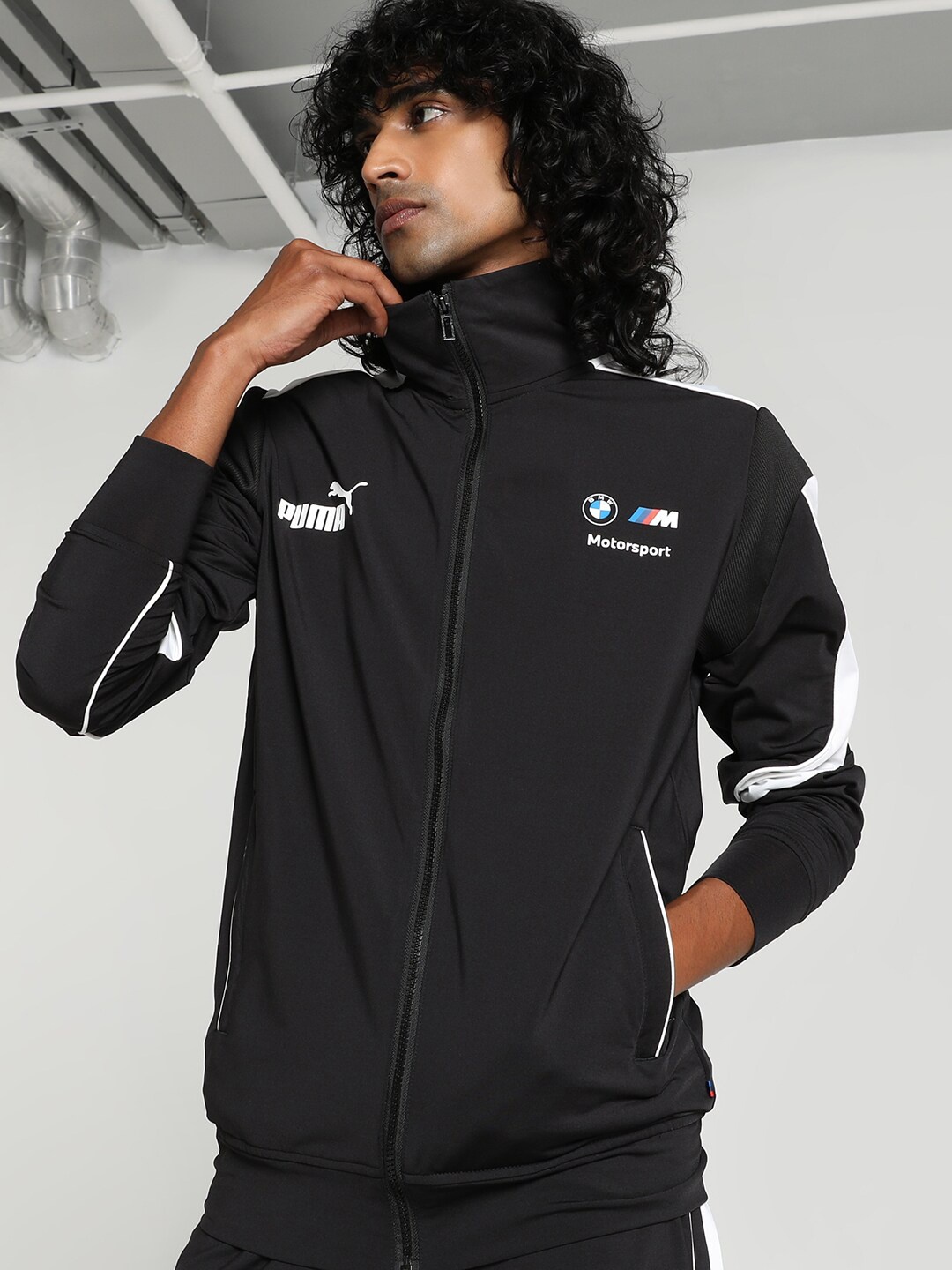 

PUMA Motorsport BMW M MT7+ Slim Fit Track Jacket, Black