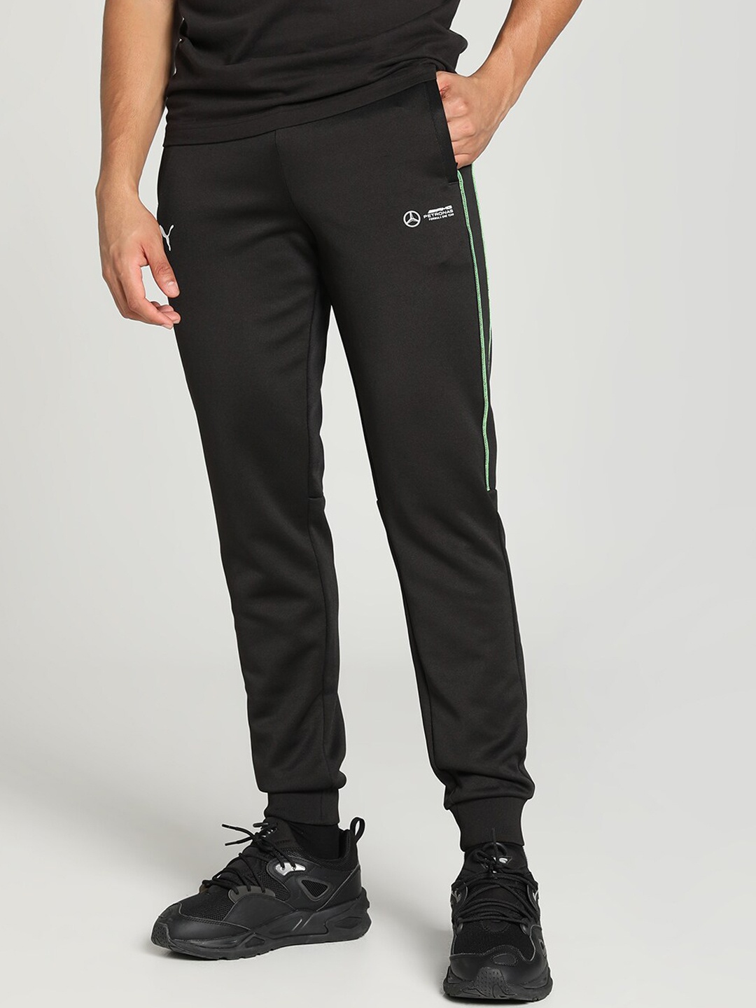 

PUMA Motorsport Mercedes-AMG Petronas Men MT7 Track Pants, Black