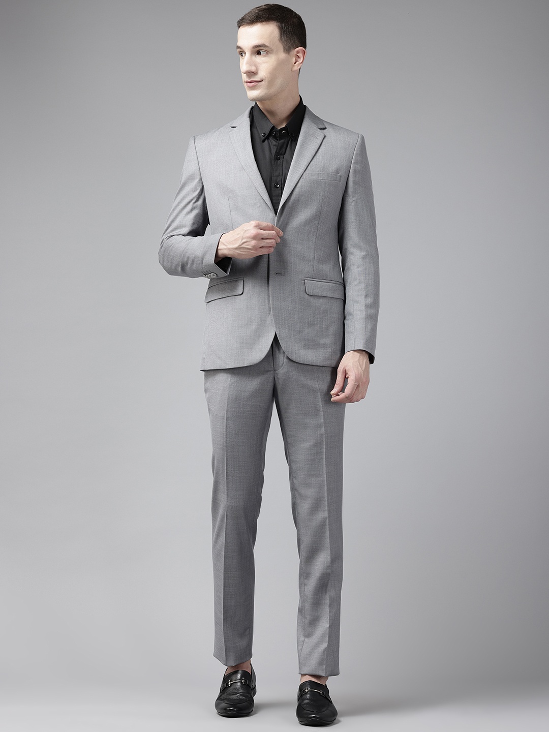 

Raymond Party Blazer With Trouser, Grey