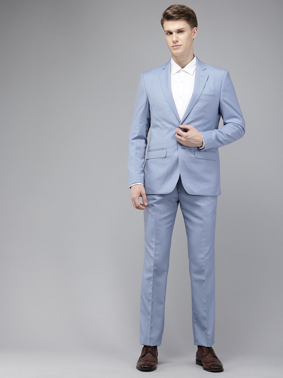 

Park Avenue Slim Fit Formal Blazer & Trouser, Blue