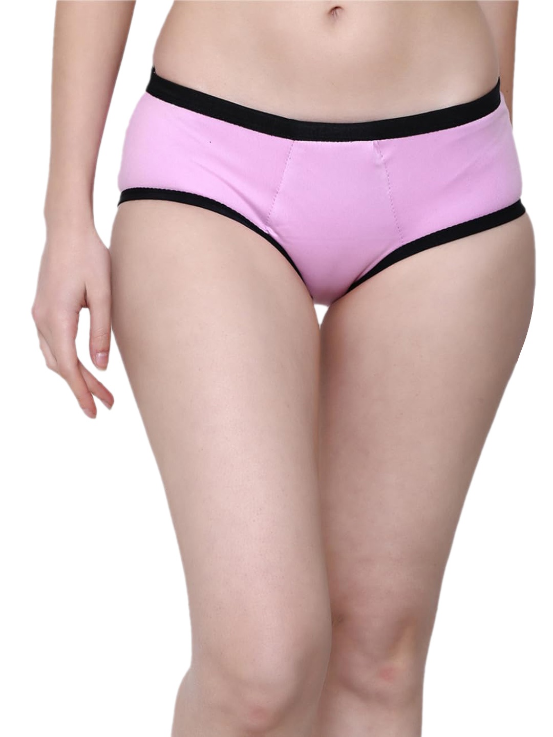 

CareDone Mid Rise Cotton Reusable Period Briefs, Pink
