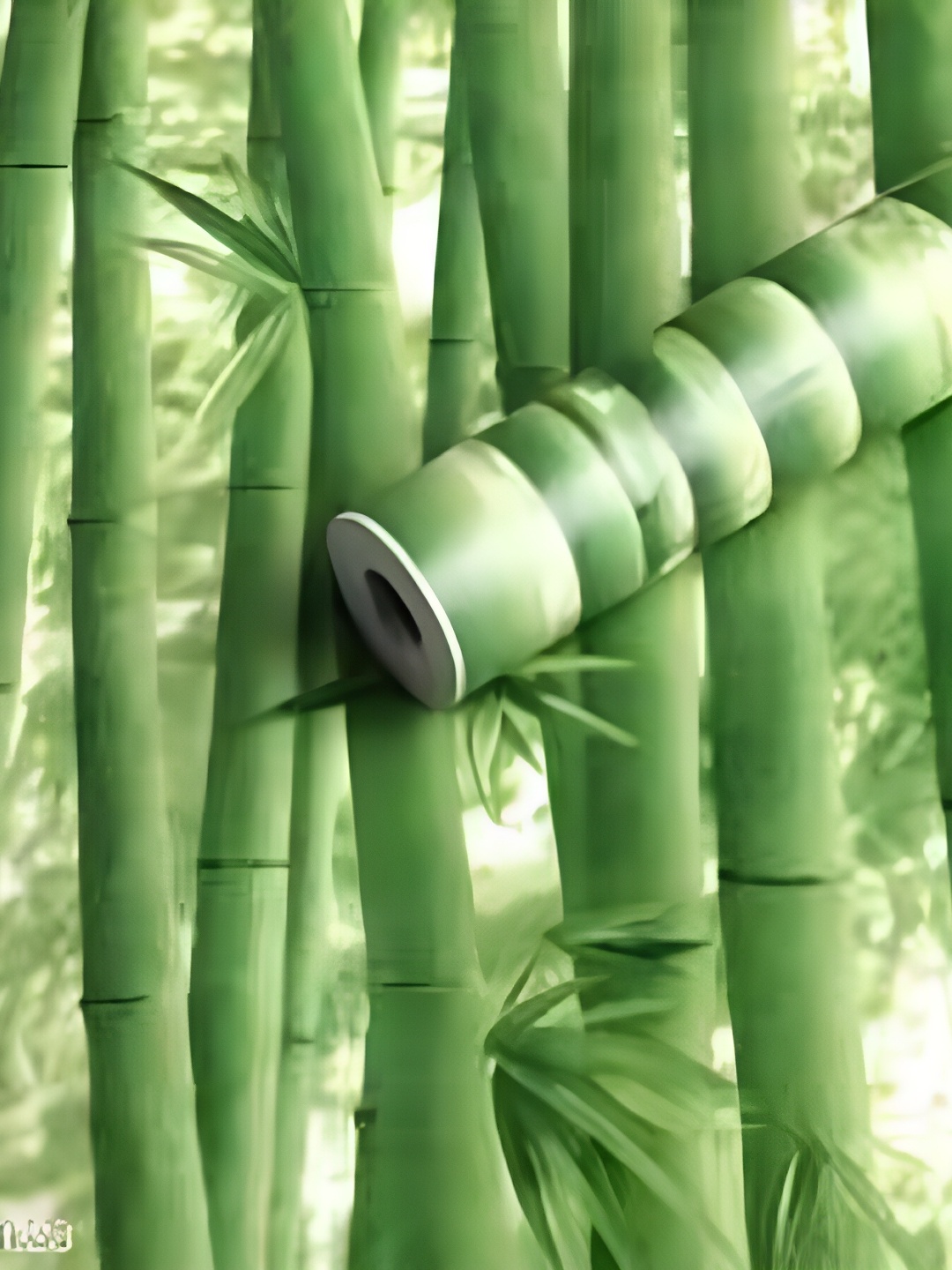 Rosecraft Green Self Adhesive Removable Wallpaper