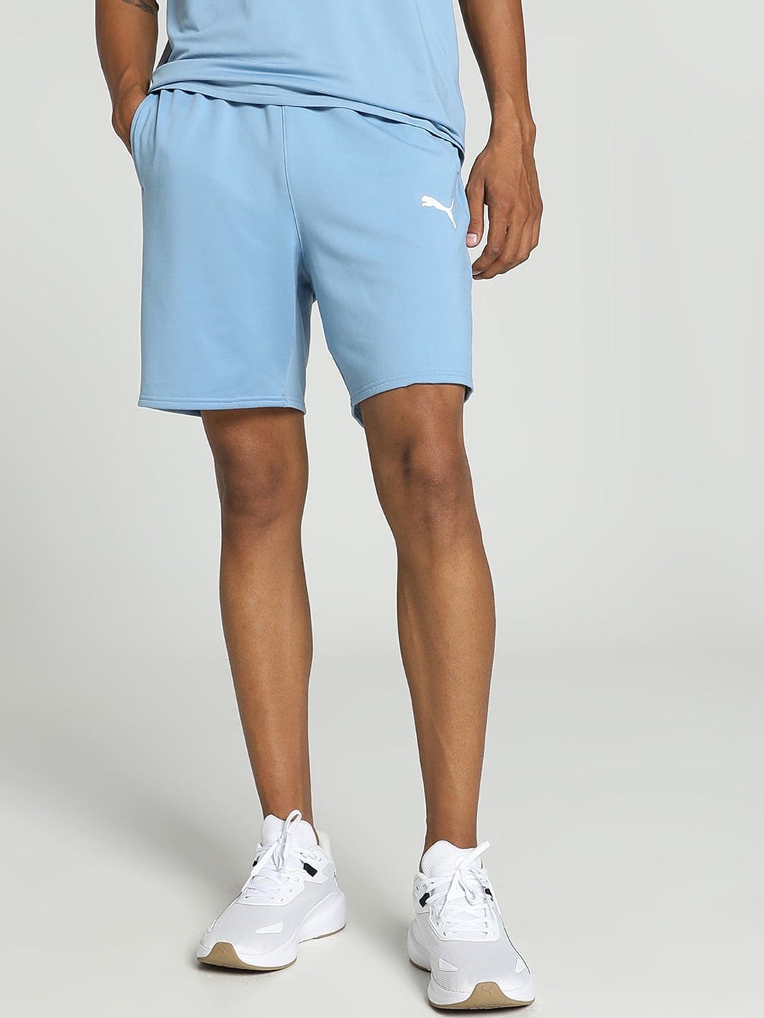 

Puma Cloudspun Men Knit Training Shorts, Blue