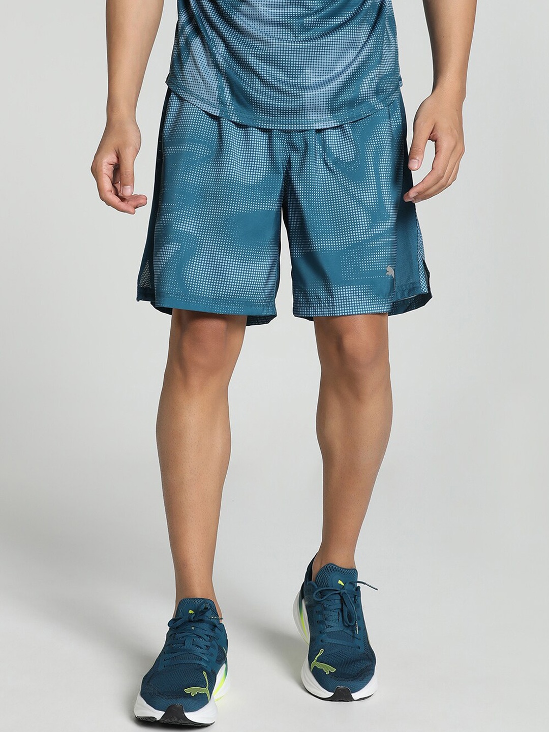 

Puma RUN FAV VELOCITY Men Printed 7" Running Shorts, Blue