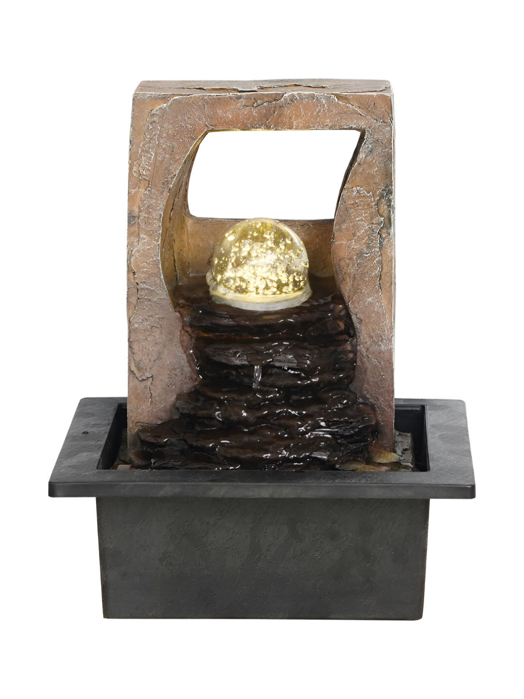 

Craft Smith Brown & Black Textured Water Fountain