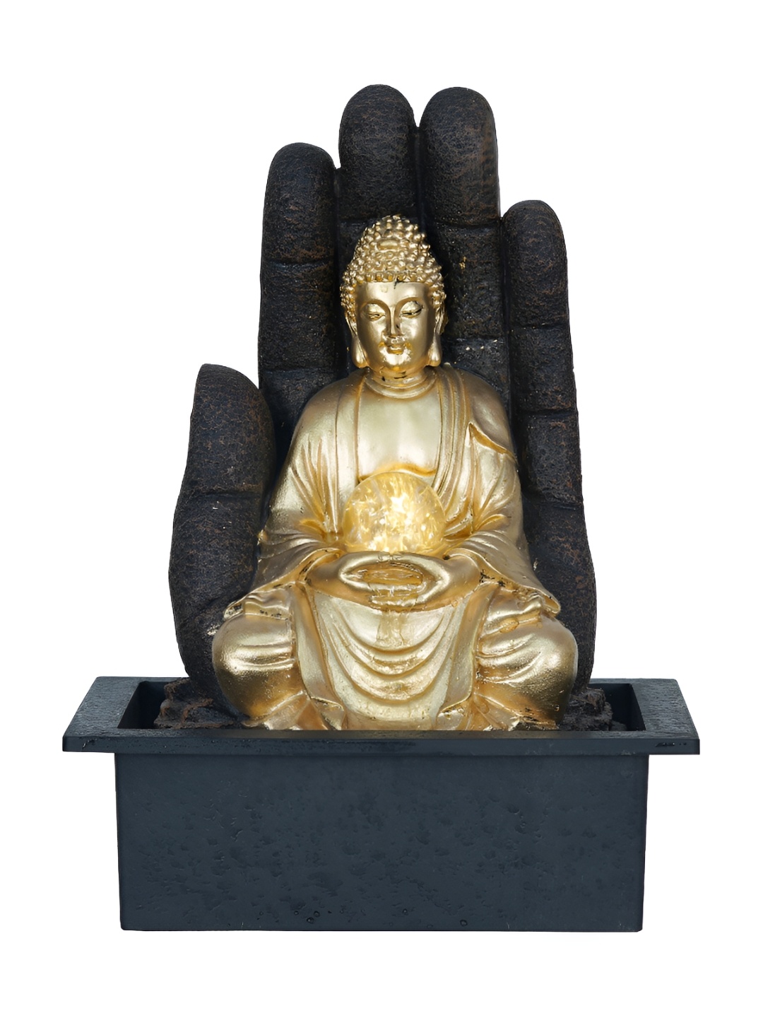 

Craft Smith Yellow & Brown Buddha Fountain