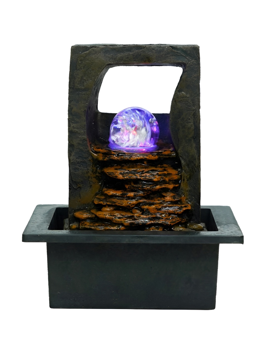 

Craft Smith Brown & White Textured Water Fountain