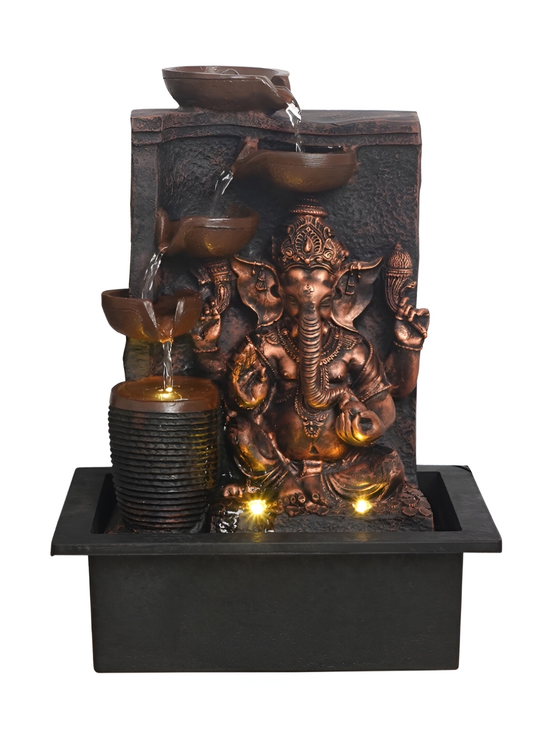 

Craft Smith Brown Textured Ganesha Water Fountain