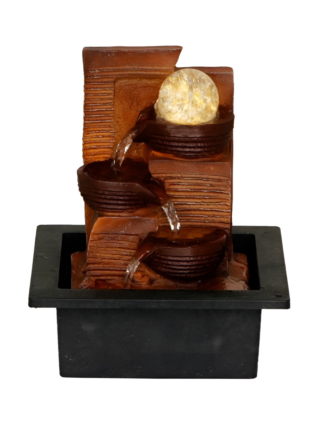 

Craft Smith Brown Textured 3 Steps Water Fountain