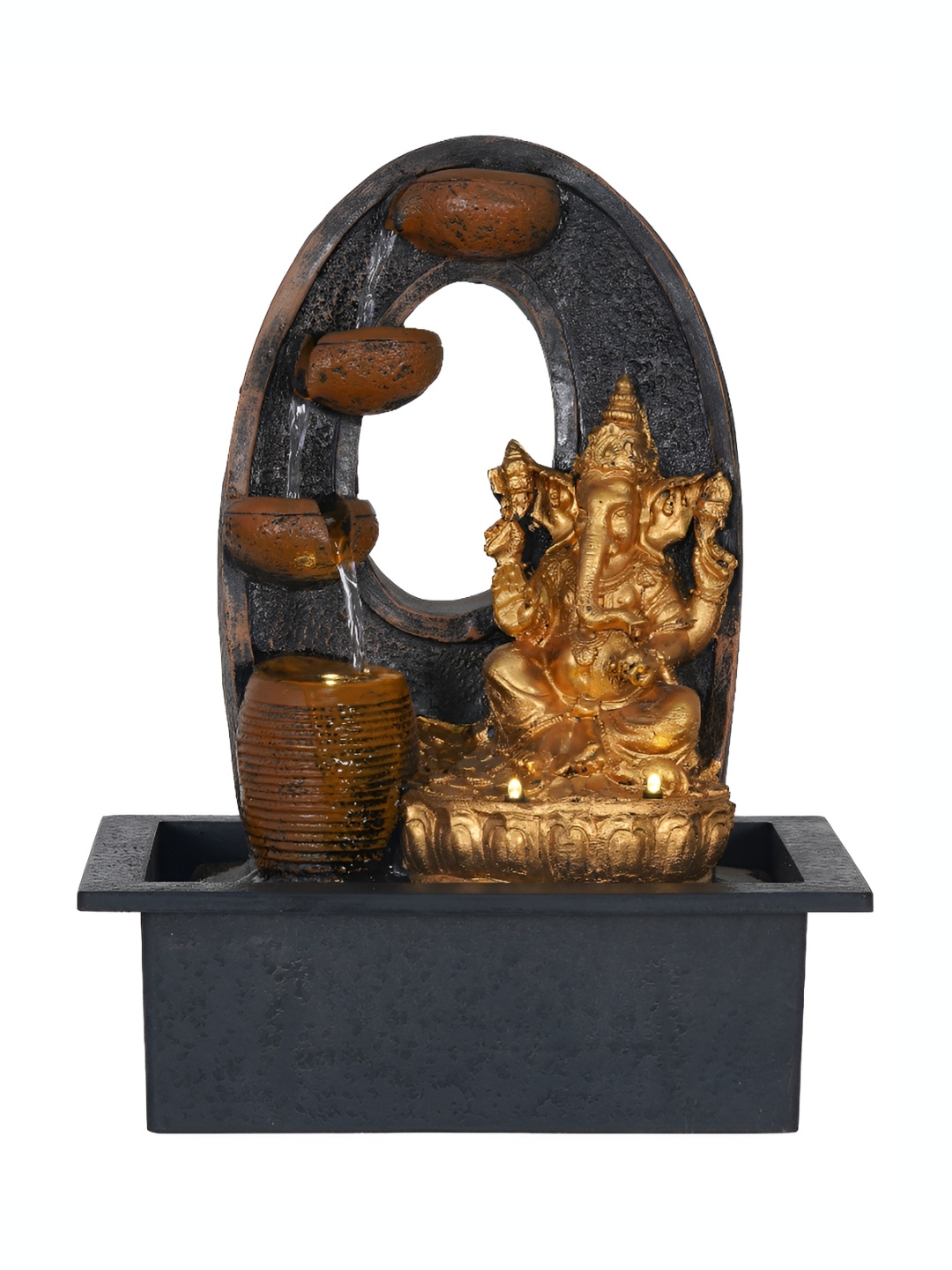 

Craft Smith Brown Textured Ganesha Water Fountain