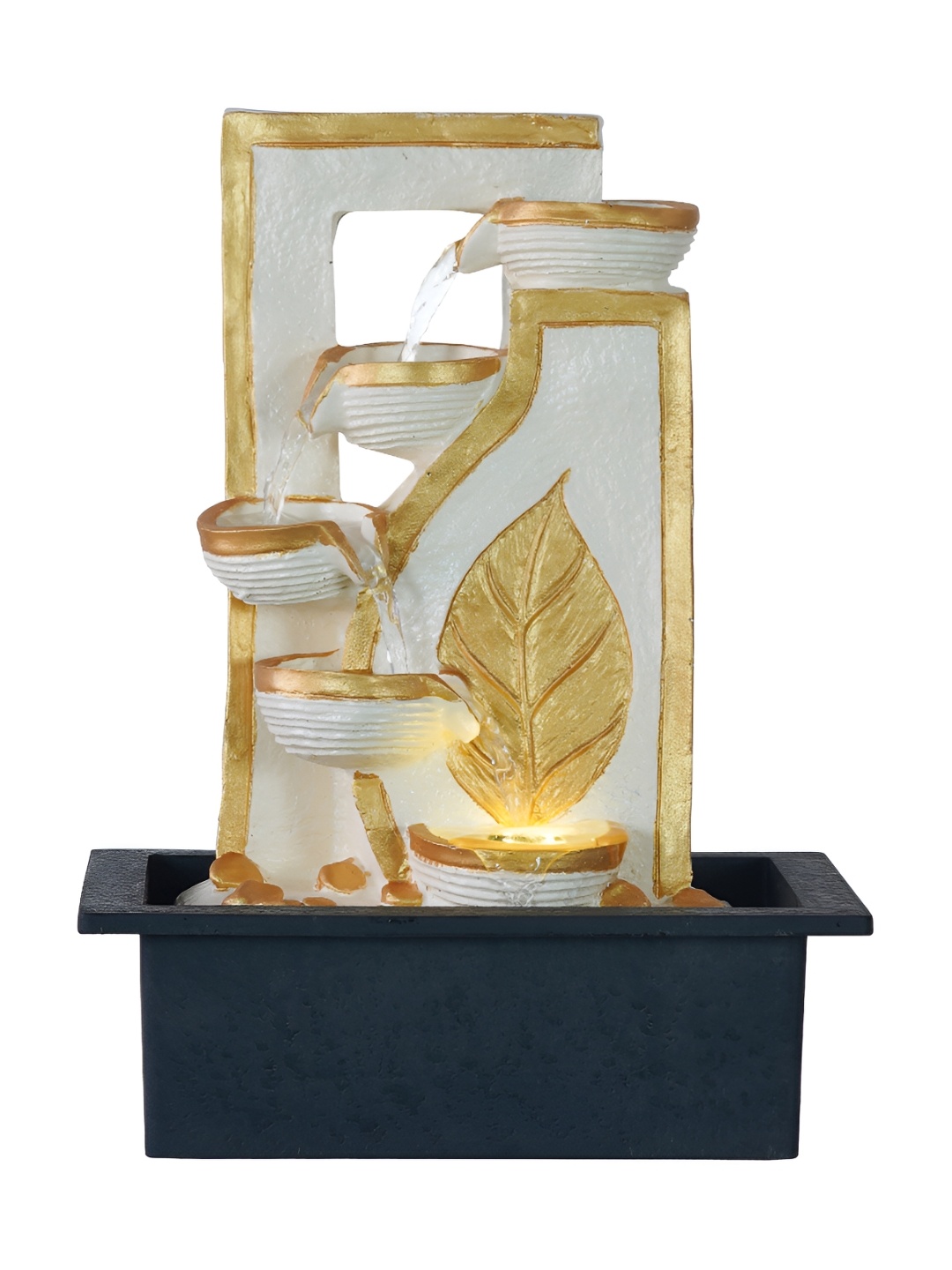 

Craft Smith White Textured 4 Steps Water Fountain