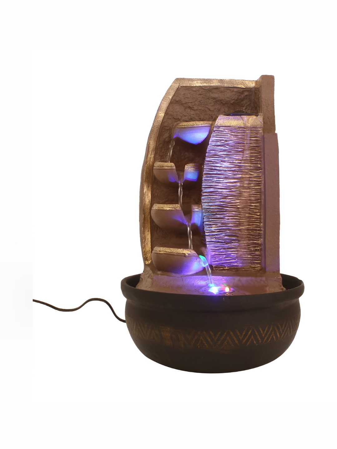 

Craft Smith Brown Textured 4 Steps Water Fountain